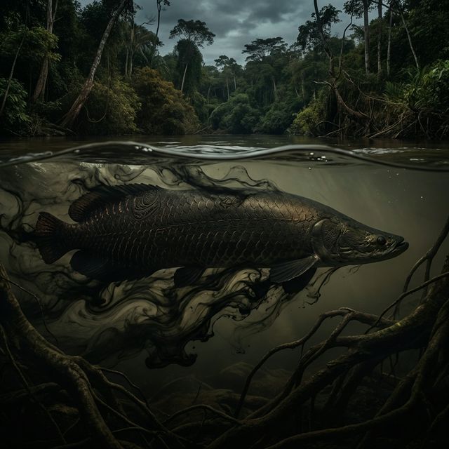 Giant Amazon fish turned into luxury handbags – but who profits?