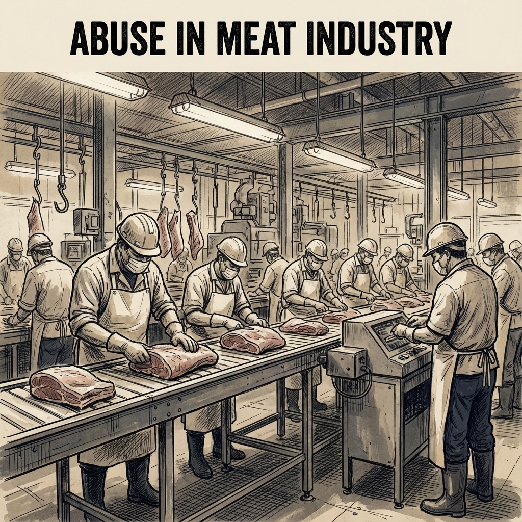 Brazilians Face Abuse in Irish Meat Industry